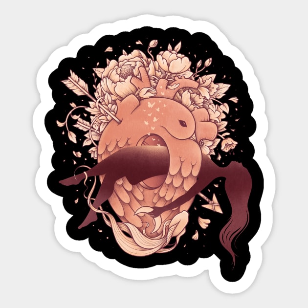 Love in Bloom Sticker by enkeldika2
